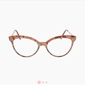 SUMMER & ROSE Zoey Recycled Blue Blockers Brand New With Tags MSRP $54 SUMMER & ROSE Zoey Recycled Blue Blockers Brand New With  main image 4